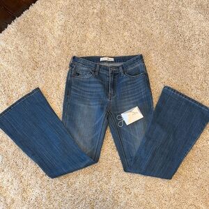 KanCan Blue Flare Women's Jeans